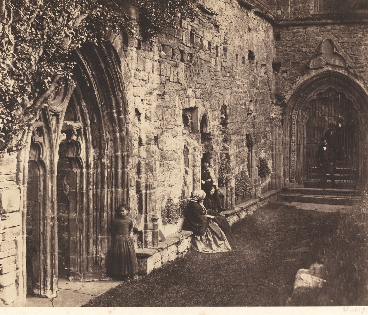The Cloisters, Tintern Abbey by Roger Fenton