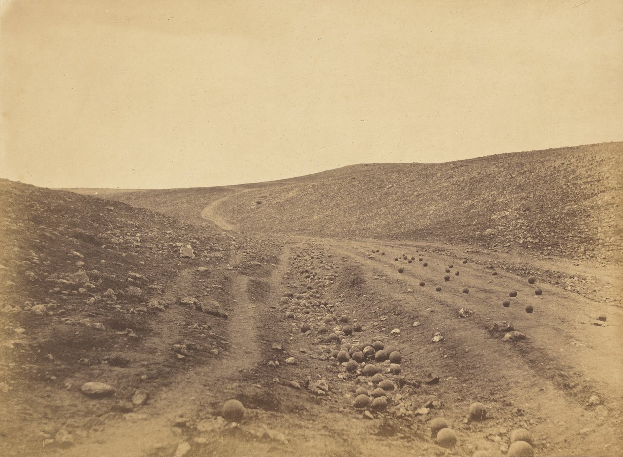 The Valley of the Shadow of Death by Roger Fenton