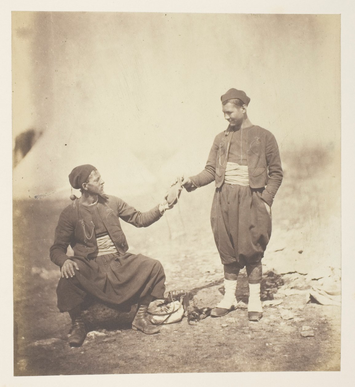 Zouaves by Roger Fenton