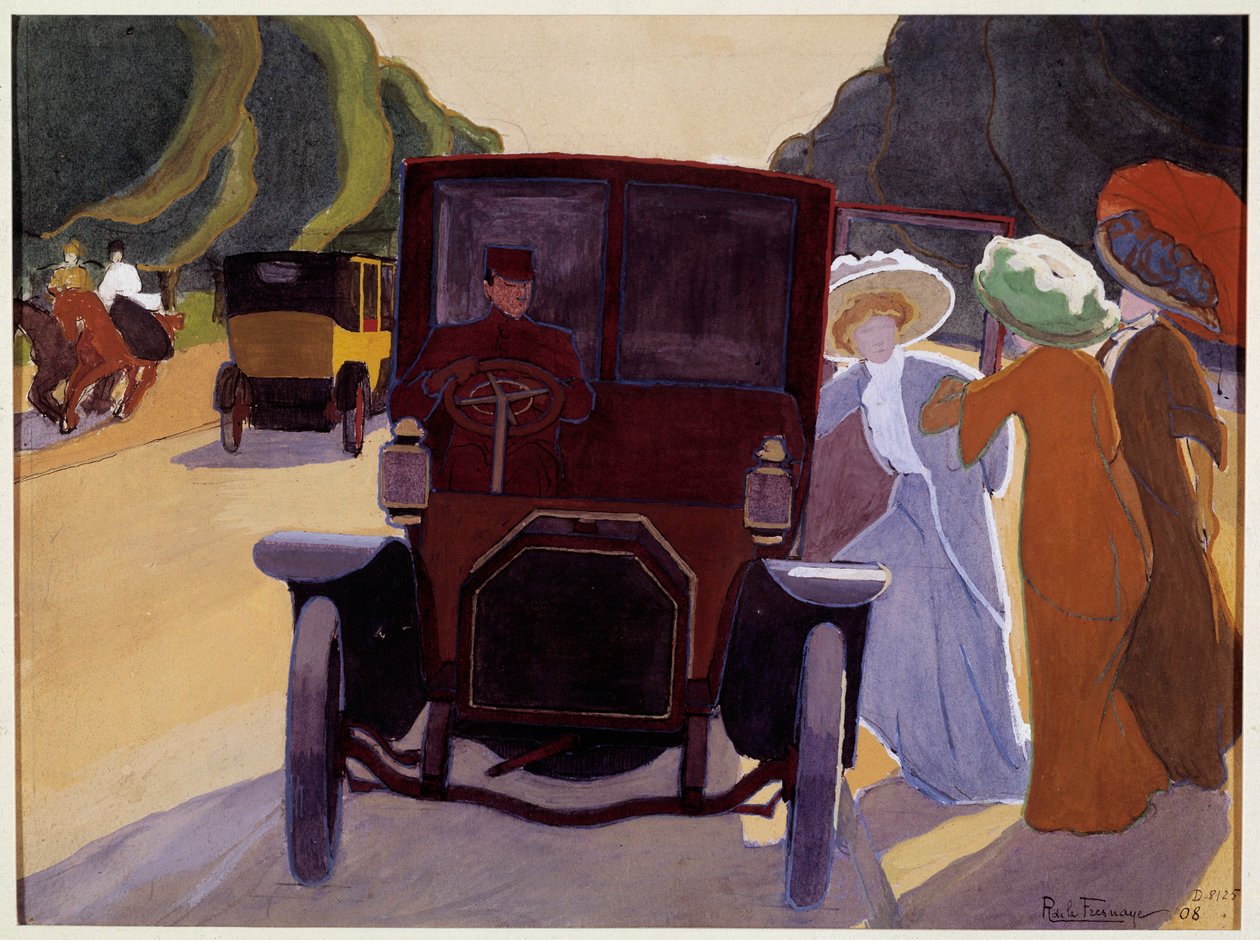 Belle Epoque: Allee des Acacias by Roger de La Fresnaye