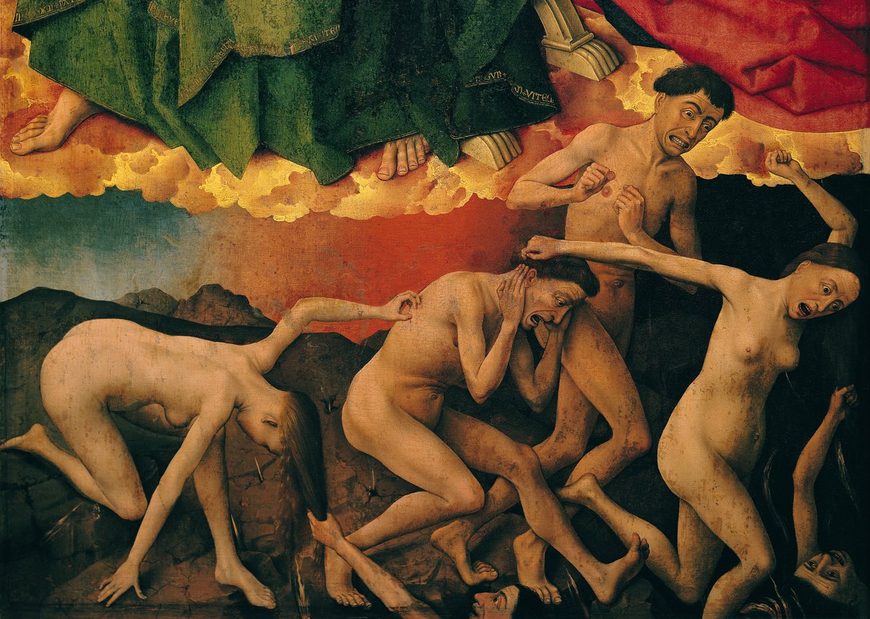 The Last Judgement (detail) by Rogier van der Weyden