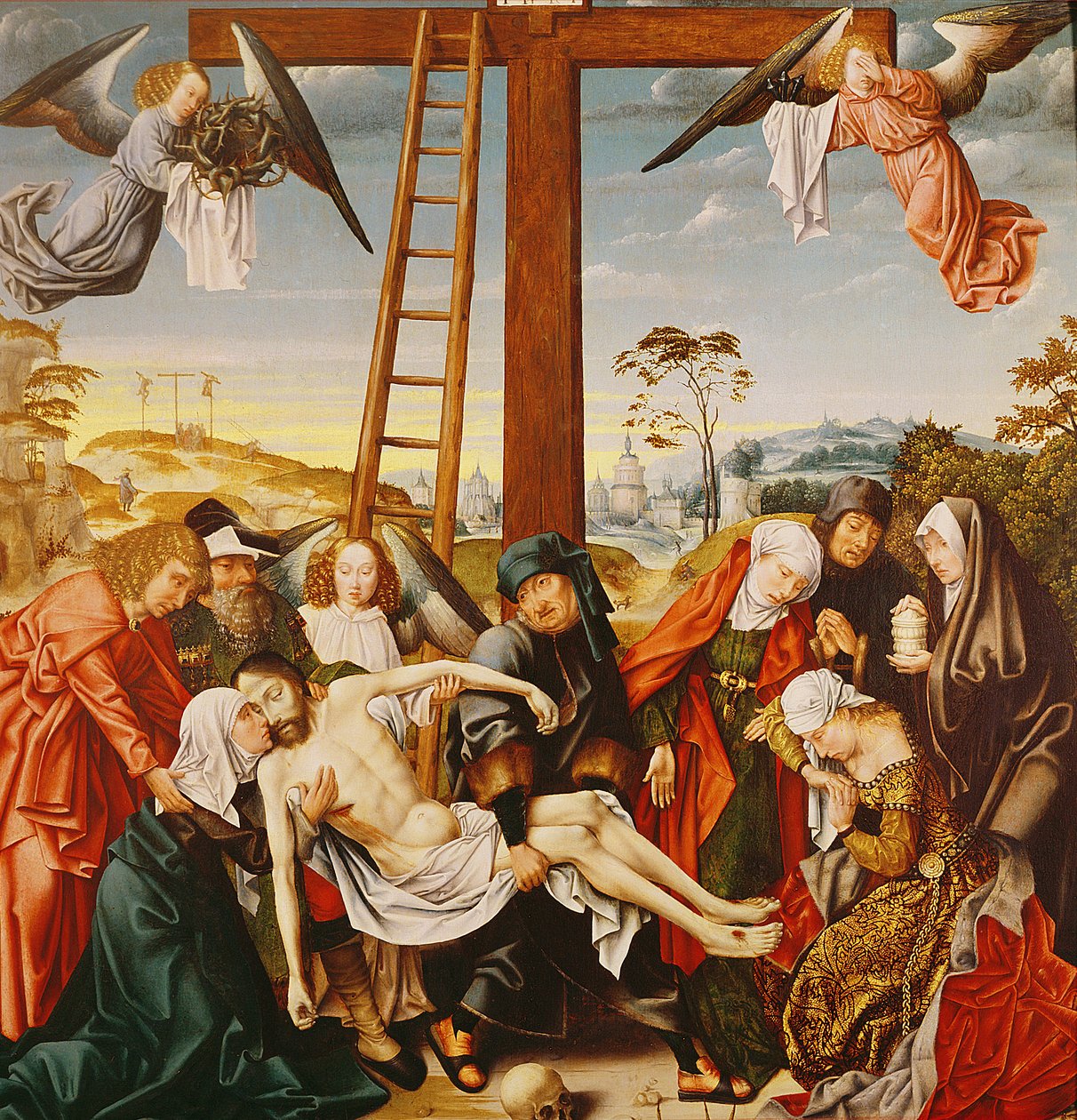 The Pieta by Rogier van der Weyden