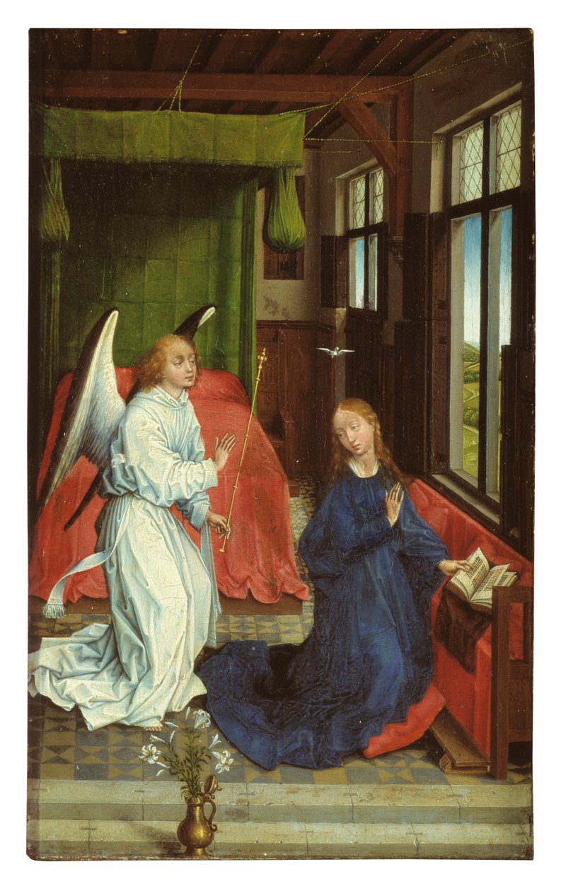Annunciation by Rogier van der (follower of) Weyden