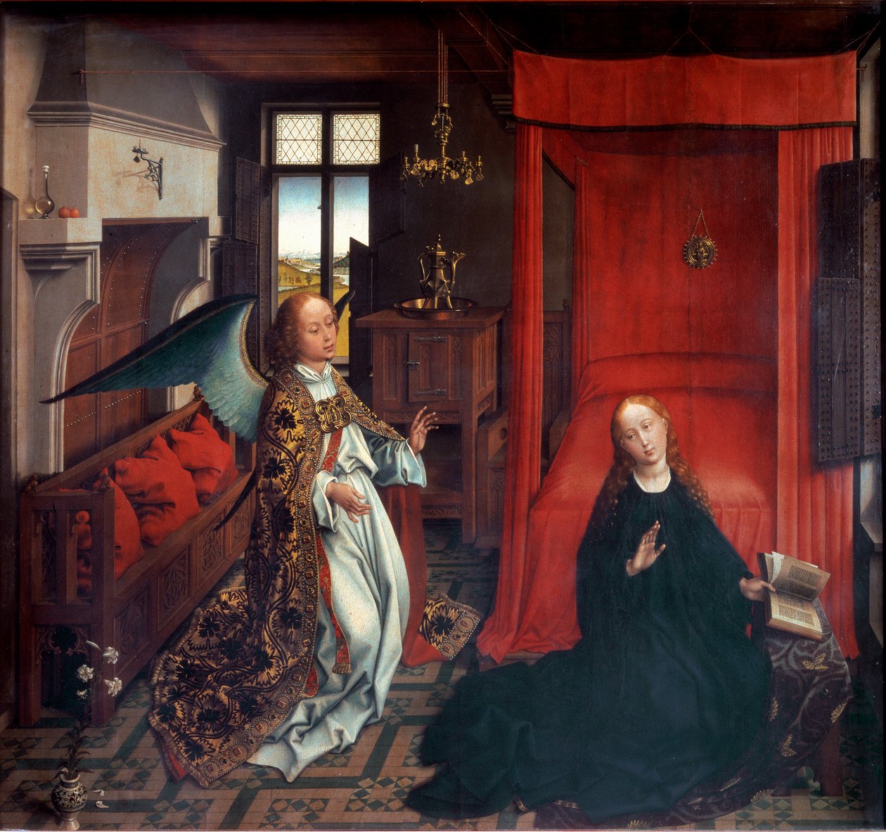 Annunciation by Rogier van der (workshop of) Weyden