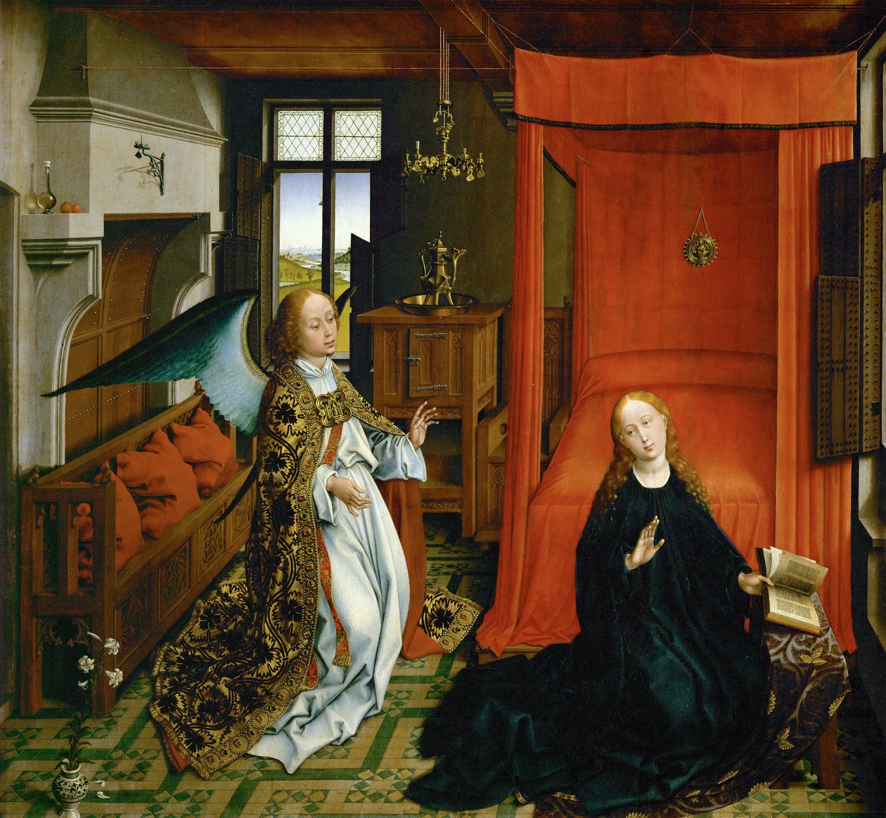 Annunciation by Rogier van der Weyden