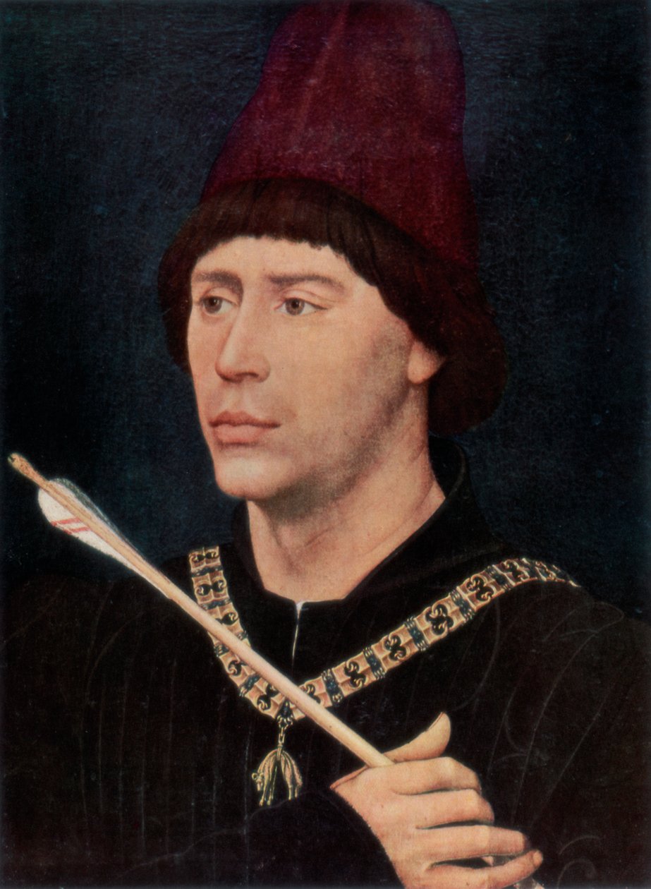 Portrait of Antoine, Bastard of Burgundy, c1456, 1927 by Rogier van der Weyden