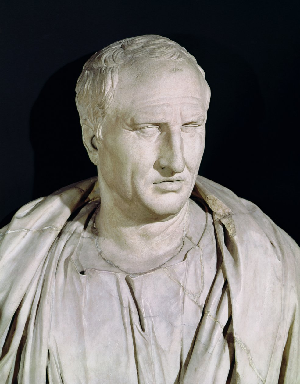 Bust of Marcus Tullius Cicero (detail) by Roman