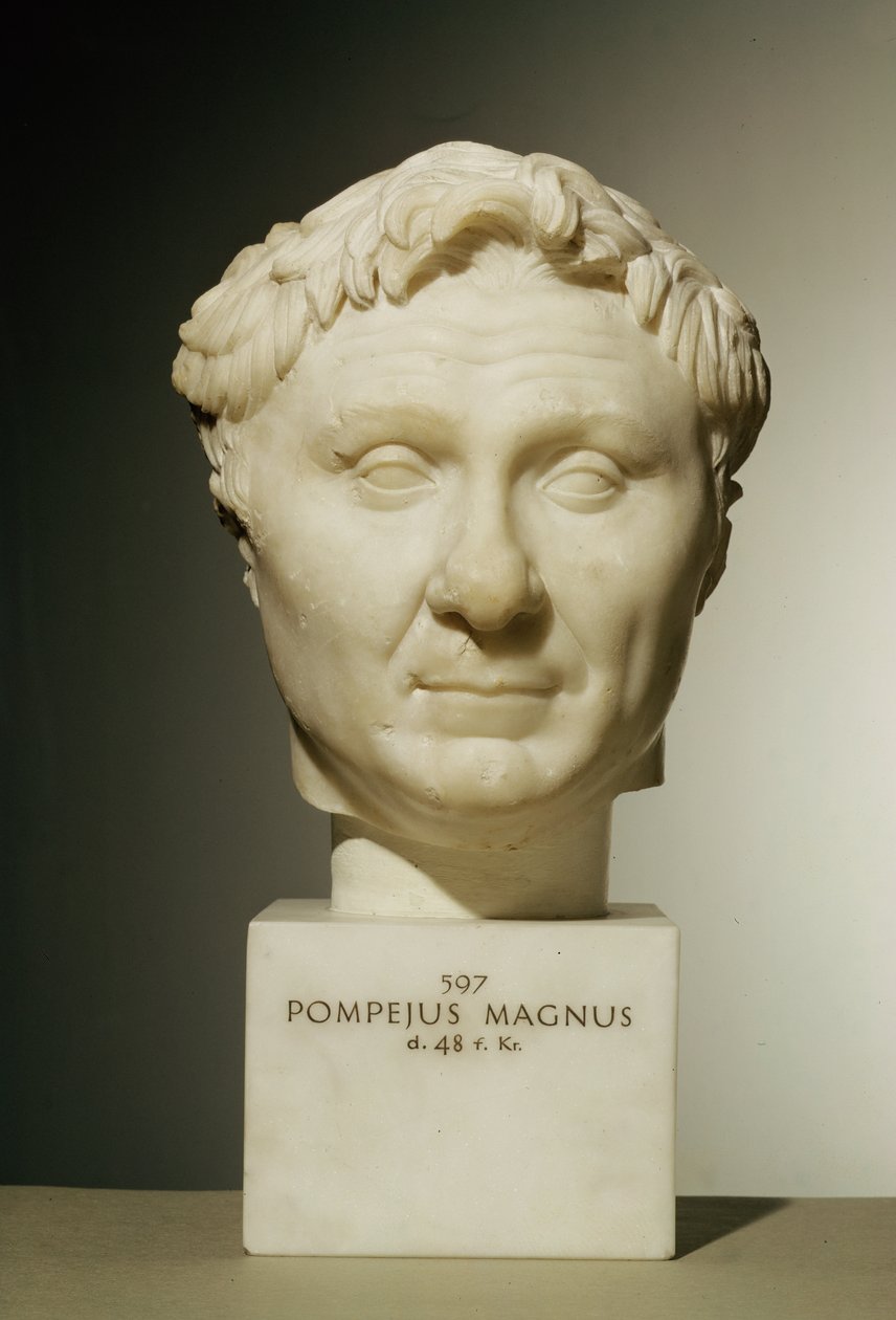 Bust of Pompey by Roman
