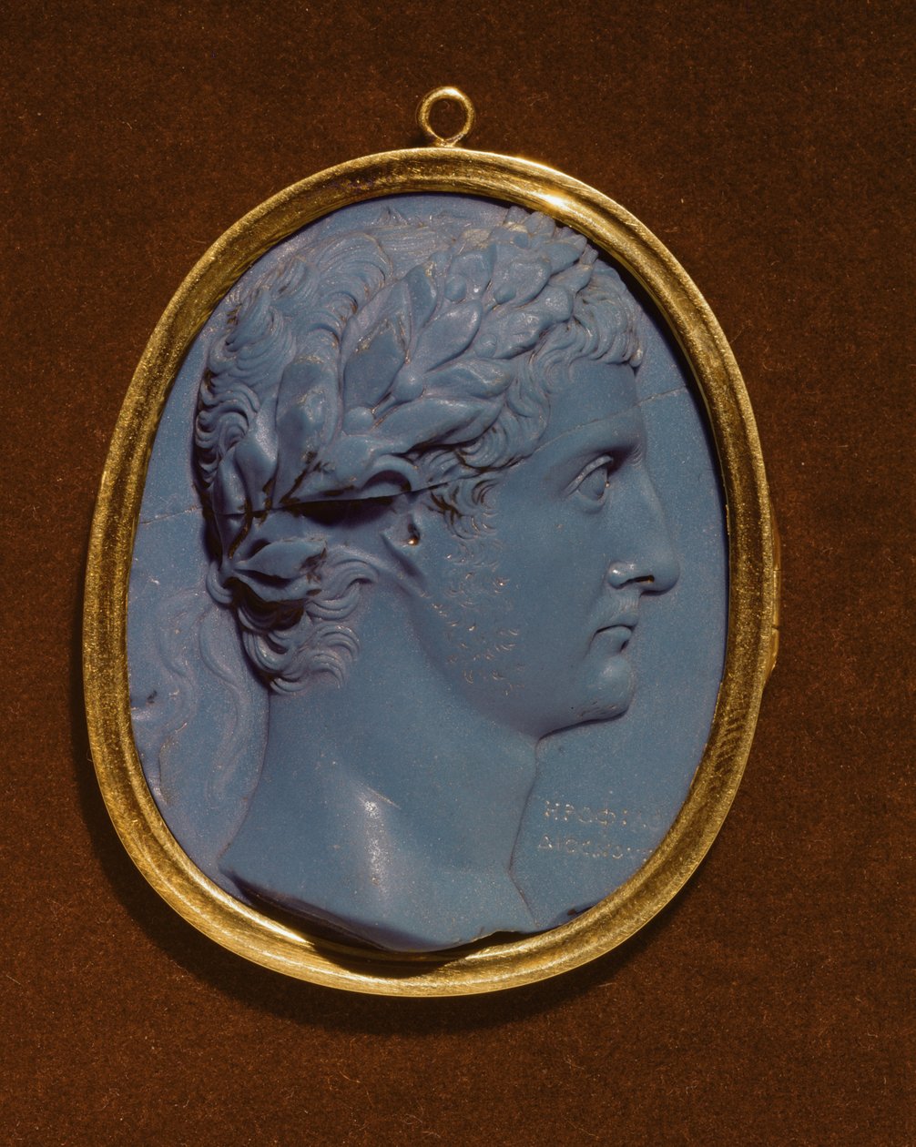 Cameo bearing the profile of Tiberius (Claudius Nero) by Roman