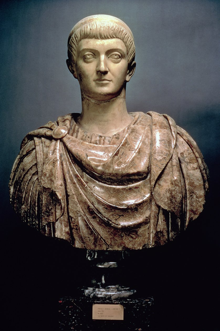 Constantine I, c.350 AD by Roman: Premium art reproduction