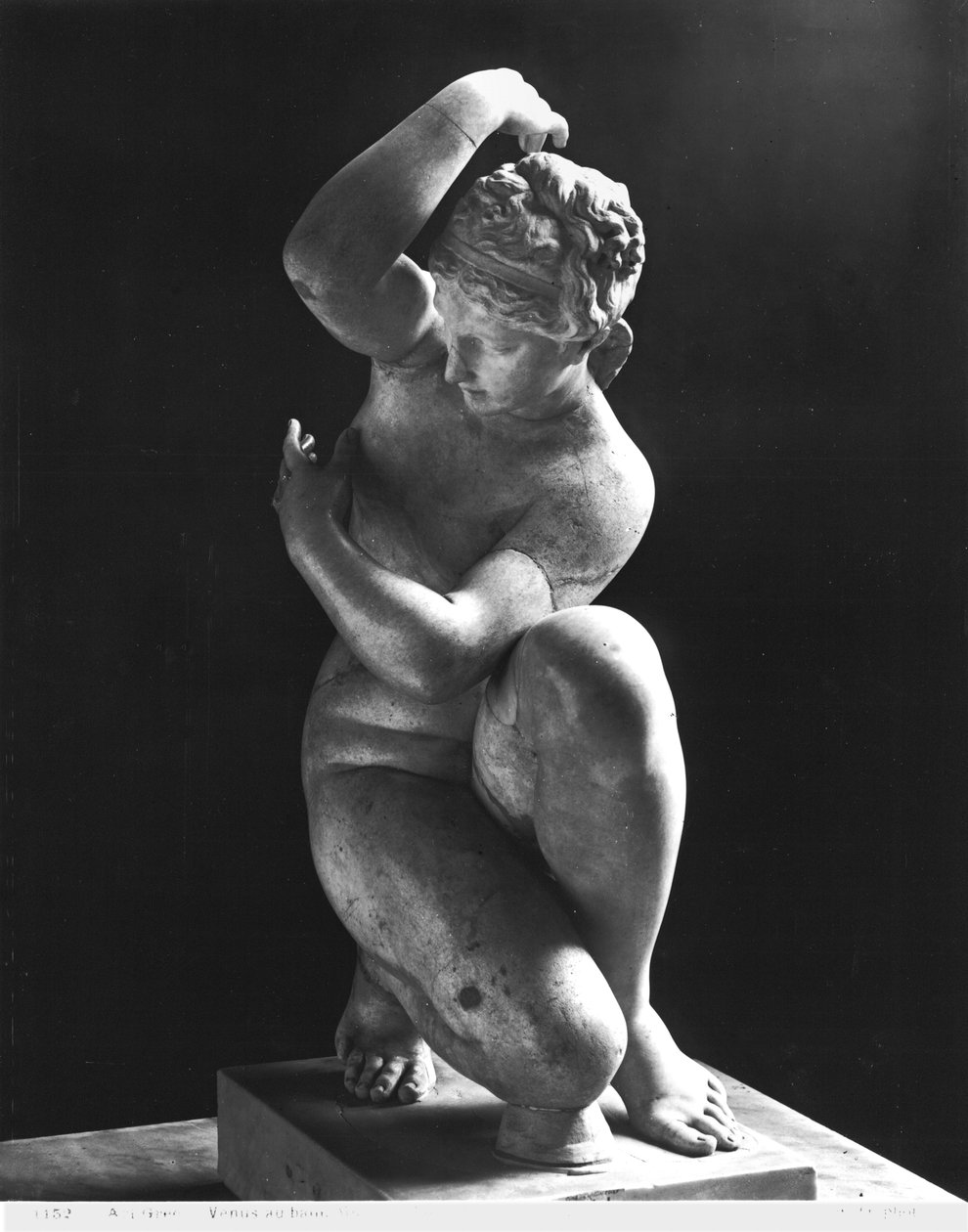 Crouching Venus, copy of a 3rd century BC Greek original by Roman