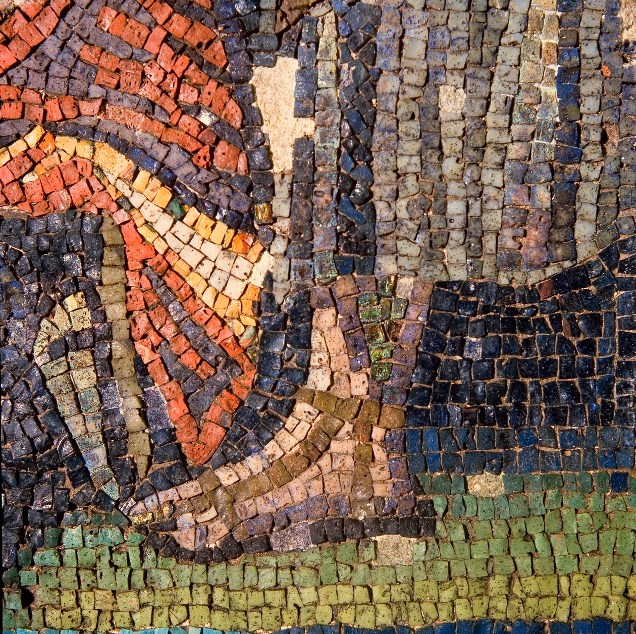 Wall Mosaic (detail) by Roman