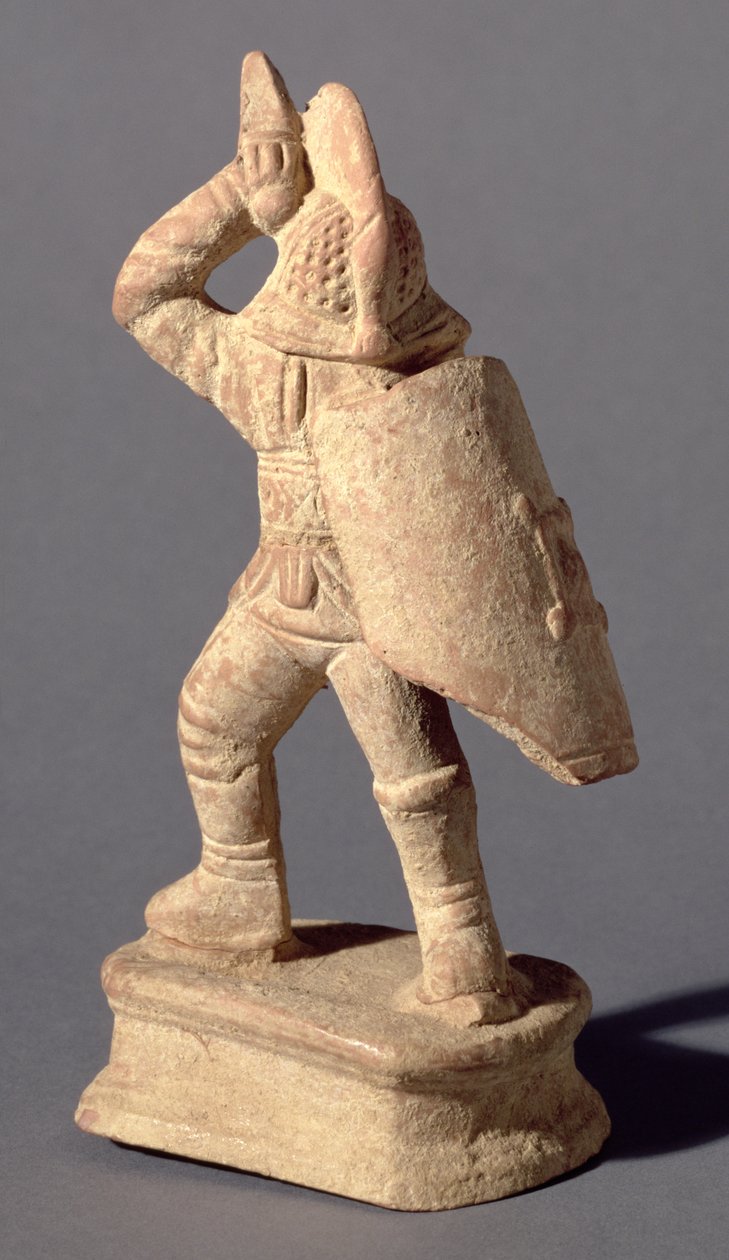 Gladiator Wearing Samnite Armour, 1st or 2nd Century AD by Roman