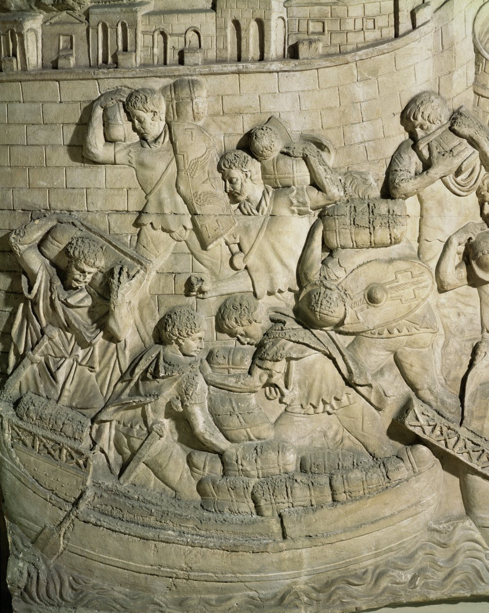 Loading a Ship (detail) by Roman
