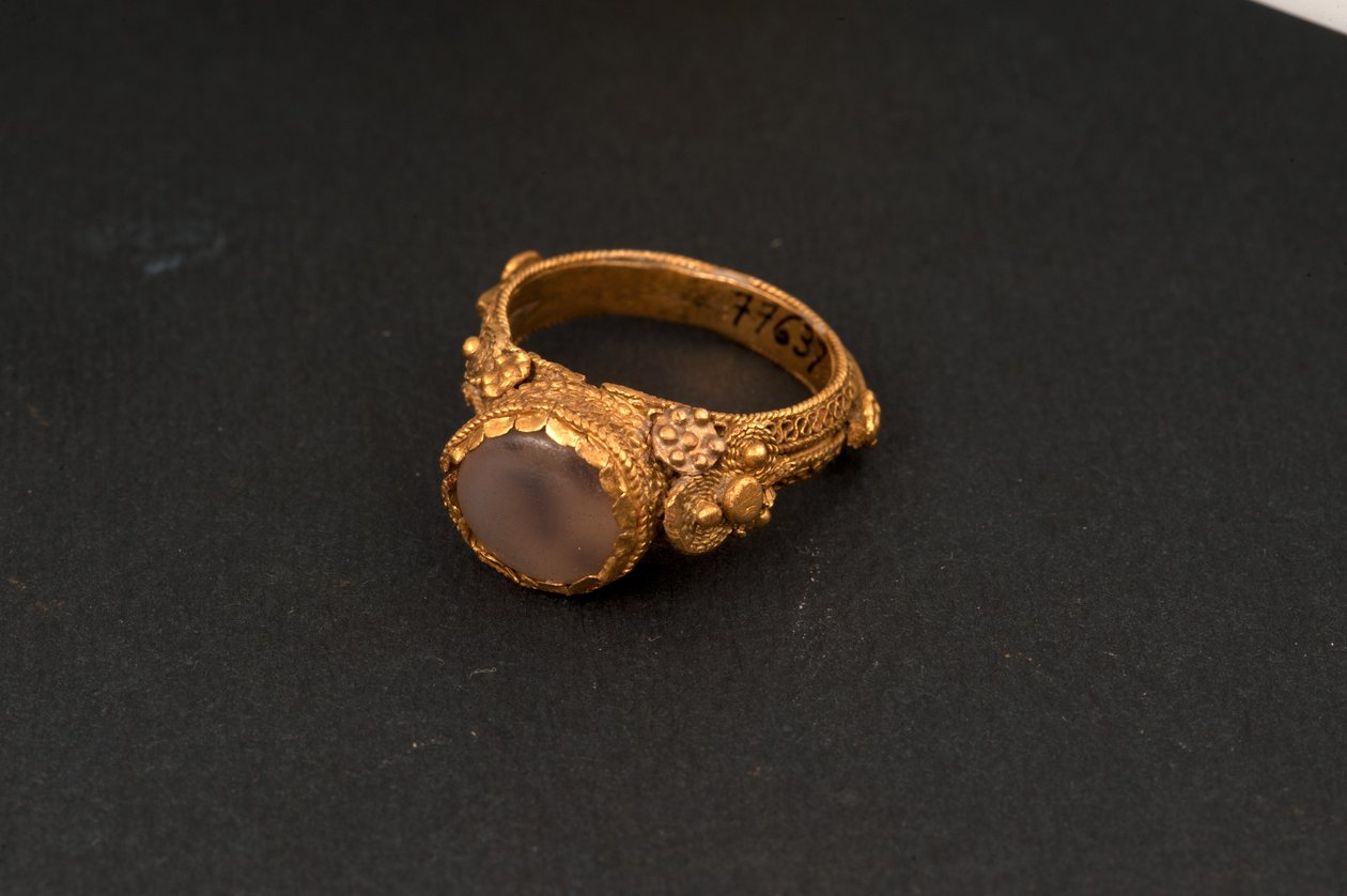 Ring (Gold and Jasper) by Roman