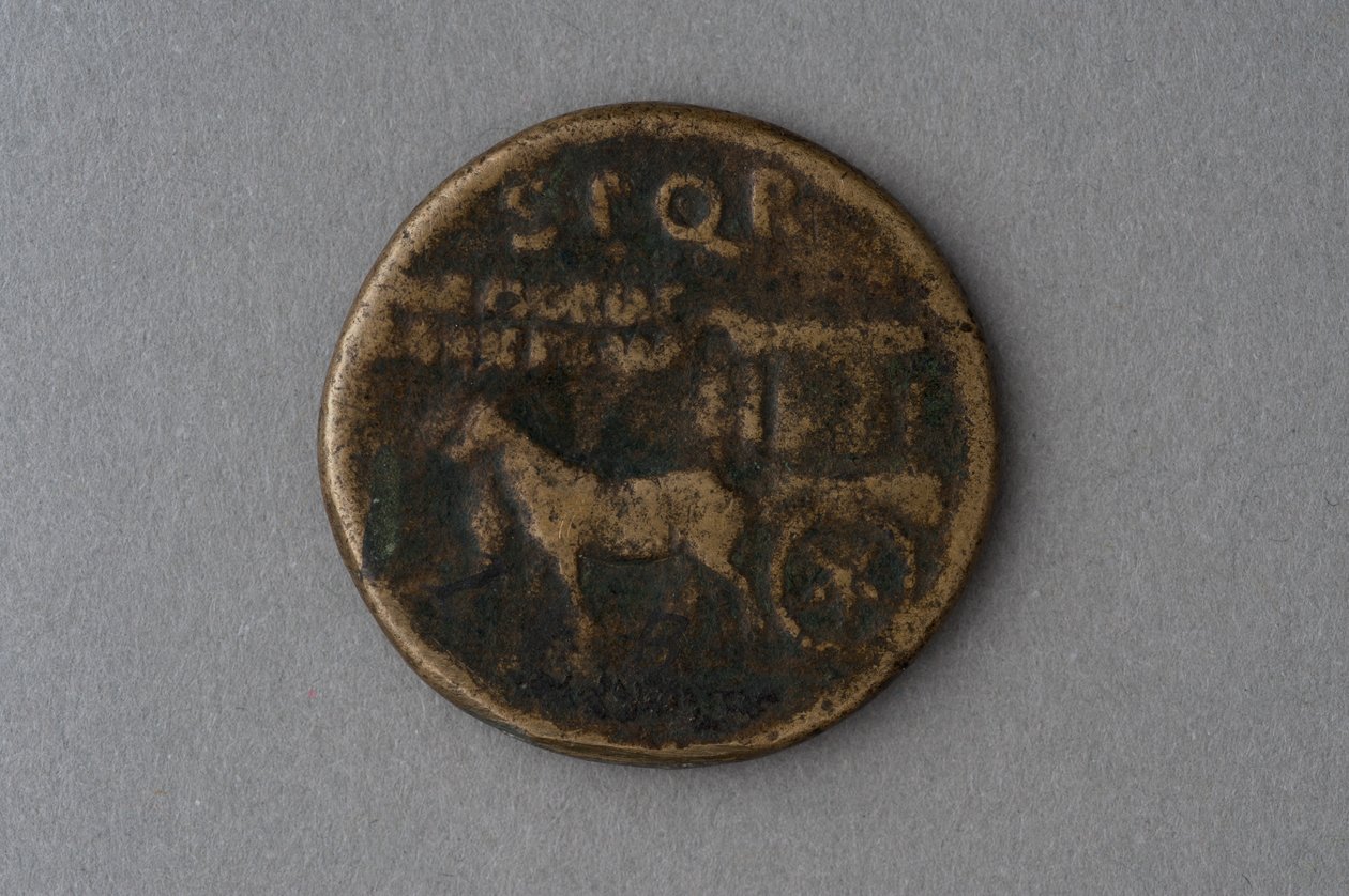 Sestertius of Agrippina Major by Roman
