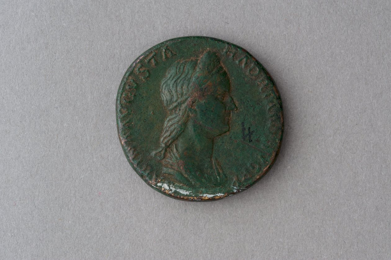 Sestertius of Vibia Sabina by Roman