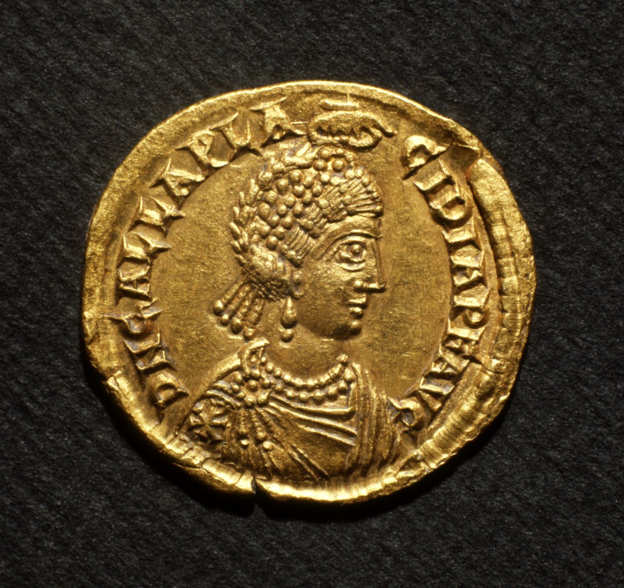 Solidus of Galla Placidia, 425-50 by Roman