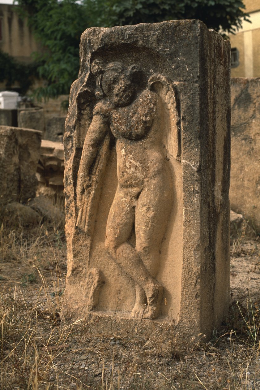 Stela with a Winged Figure by Roman Imperial Period