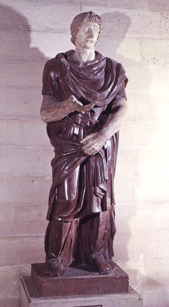 A Prisoner Barbarian Prince, from the Villa Borghese, Rome by Roman