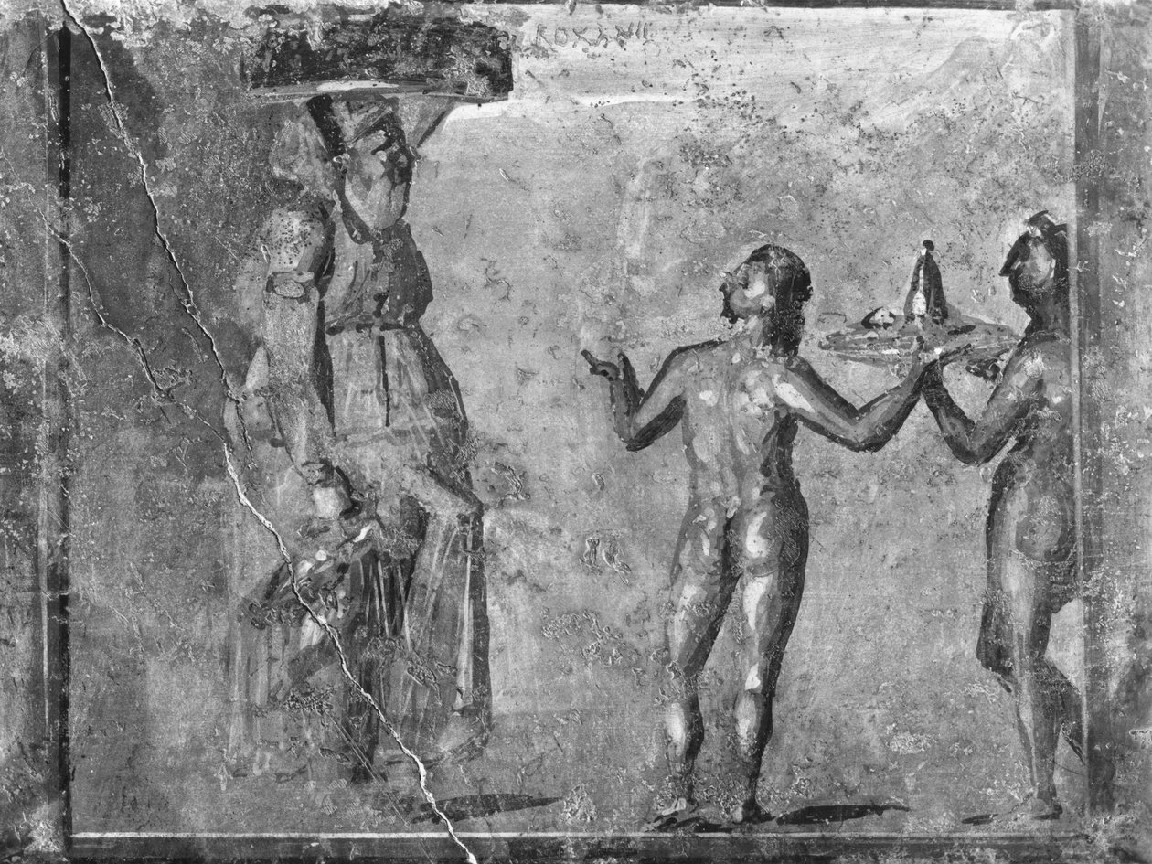 Bacchic scene by Roman