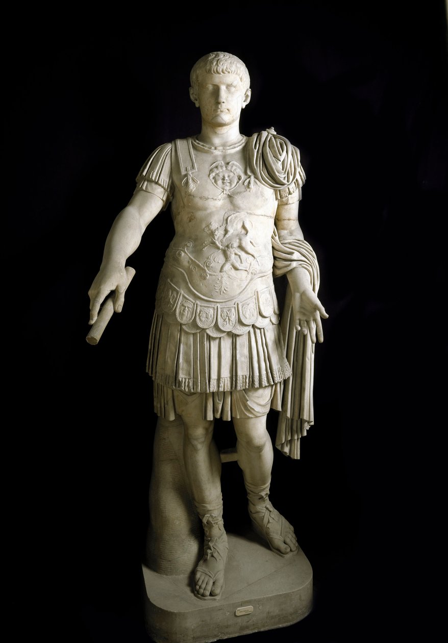 Caius Caesar Germanicus, Roman Emperor (Marble) by Roman