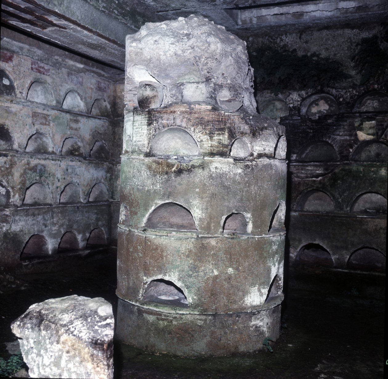 Columbarium - Tomb of Scipioni in Rome by Roman