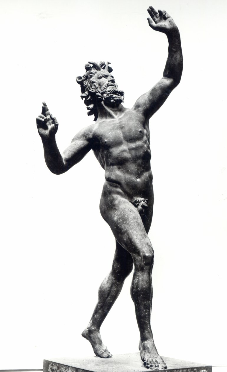 Dancing Faun, from the House of the Faun, Pompeii by Roman