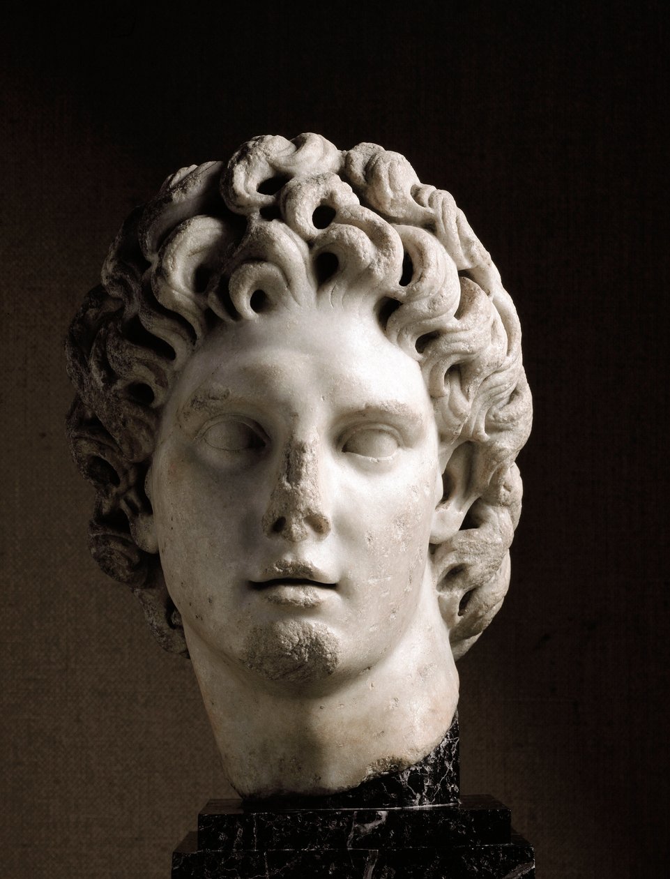 Head of Alexander the Great, 2nd century BC by Roman