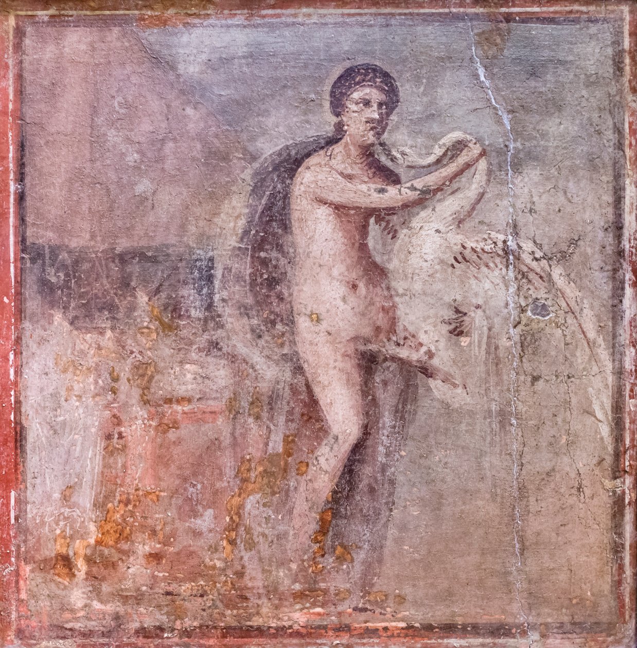 Leda and the Swan, 50-79 AD by Roman