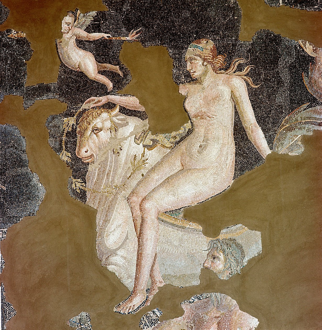 Nereid on a Sea Bull by Roman