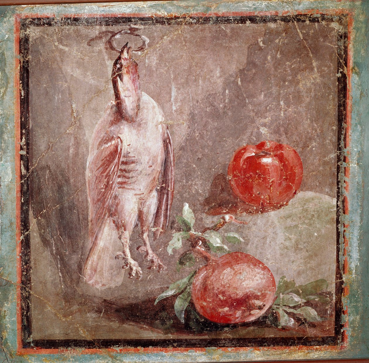 Partridge and Pomegranates by Roman