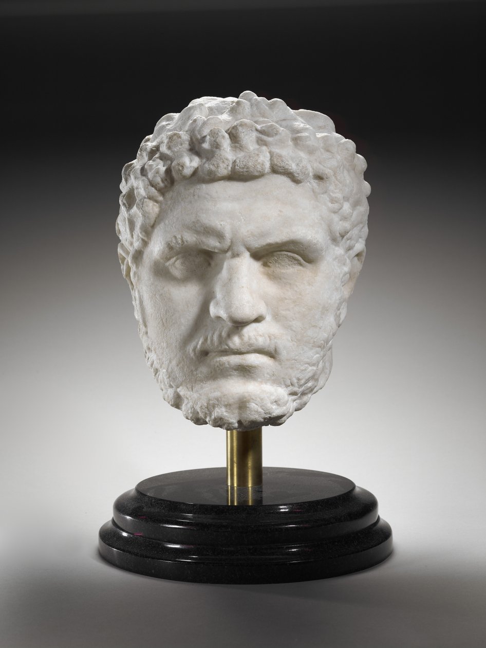 Portrait of Caracalla, Emperor of the Roman Empire by Roman