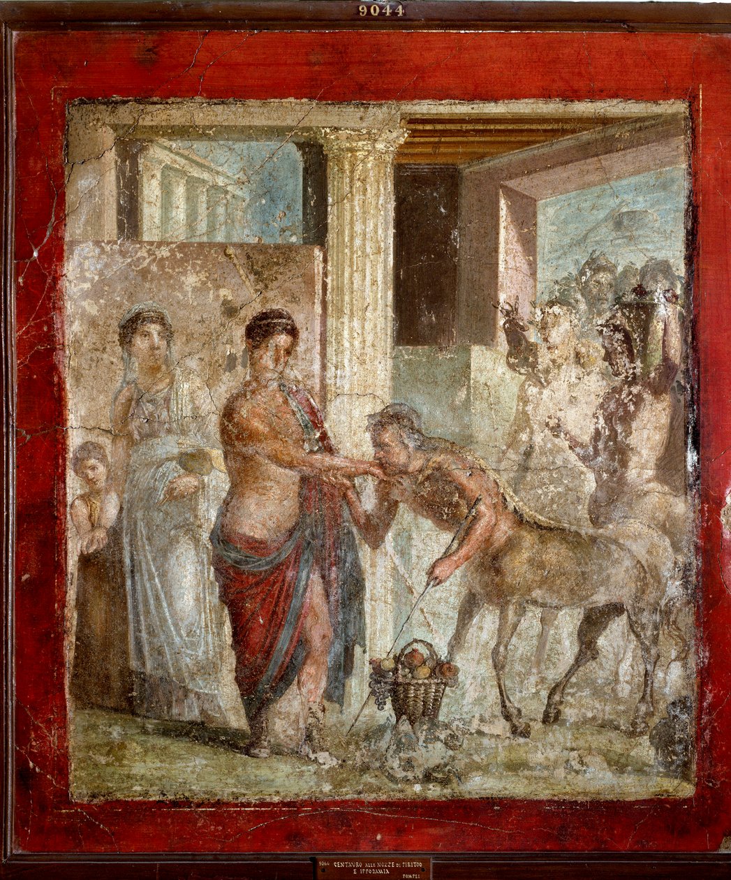 Roman Art: The Centaur Attends the Wedding of Pirithoos and Hippodamia by Roman