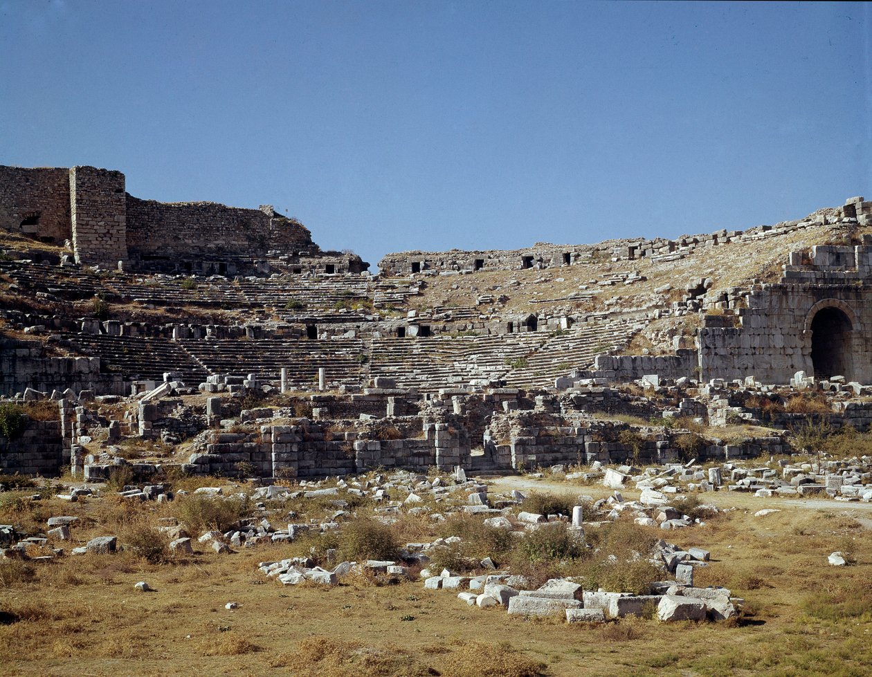 Roman art, Hellenistic period: the theatre of Miletus by Roman