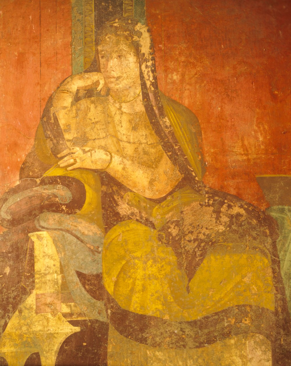 Roman woman (detail) by Roman