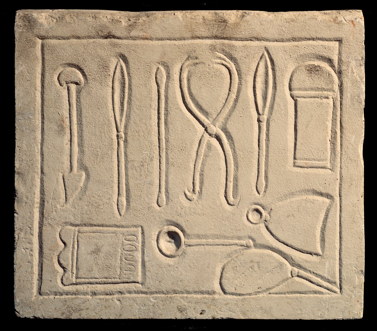 Surgical Instruments (Relief) by Roman