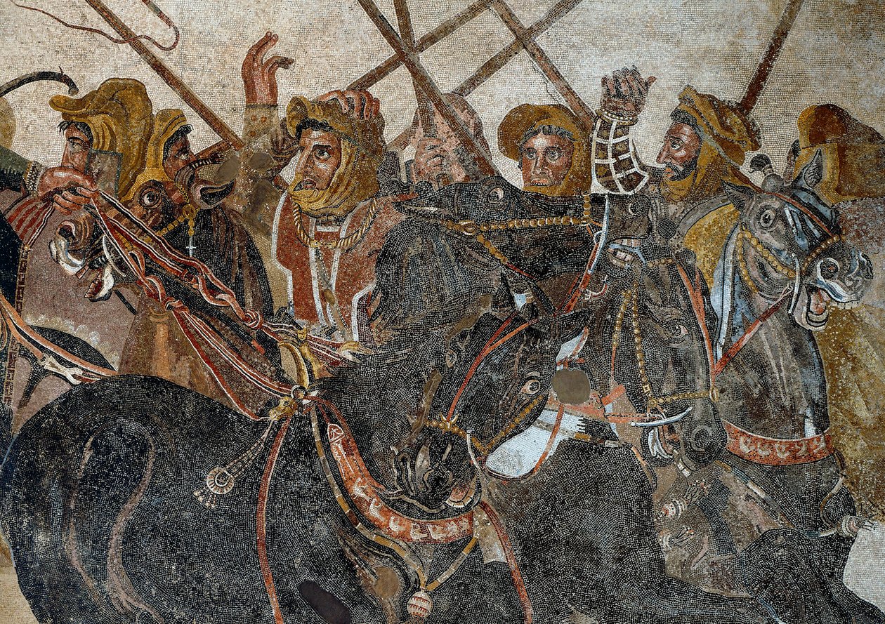 The Battle of Issus Won by Alexander the Great Against Darius by Roman