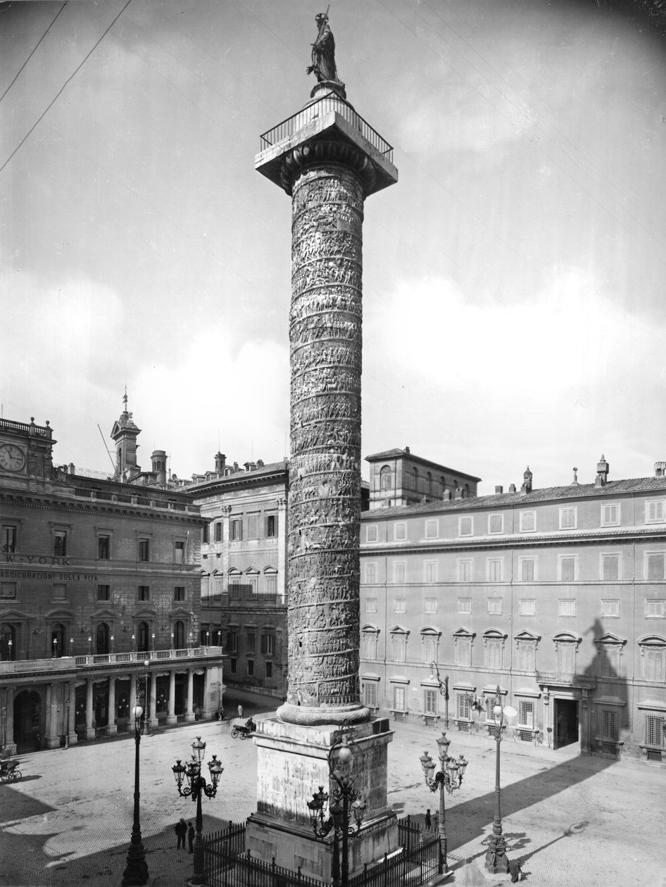 The Column of Marcus Aurelius, AD 180-196 by Roman