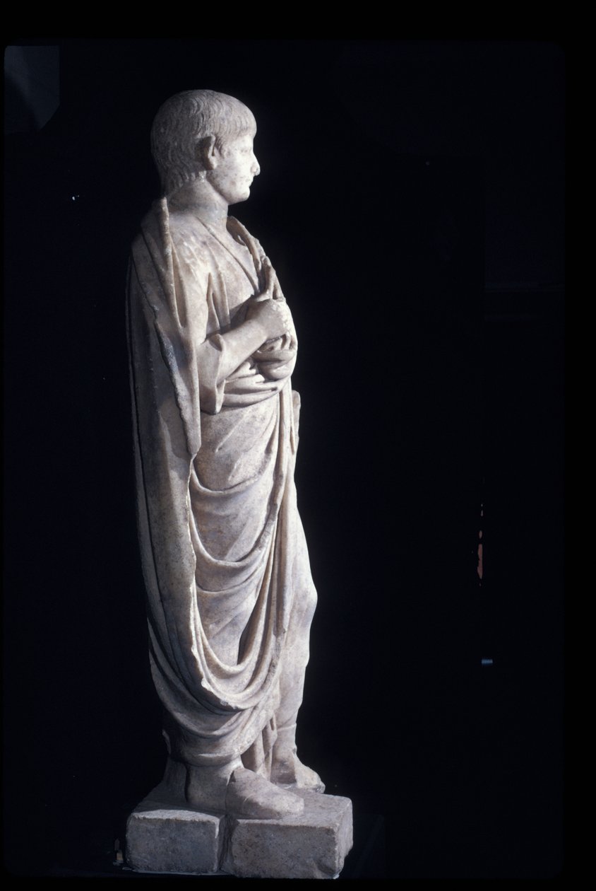 Togate statue of the young Nero, c.50AD by Roman