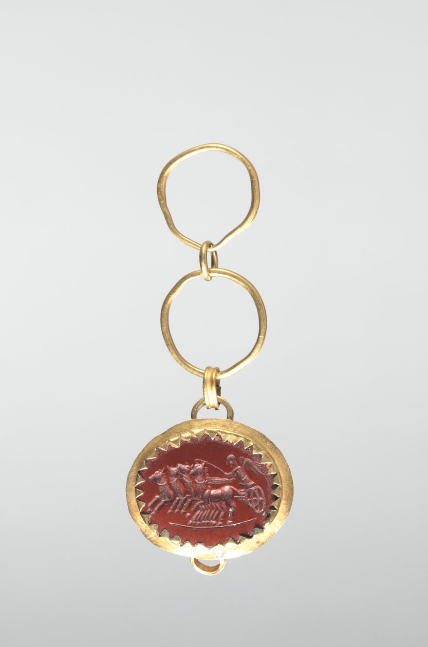 Intaglio with Victory in Chariot by Roman Imperial Period