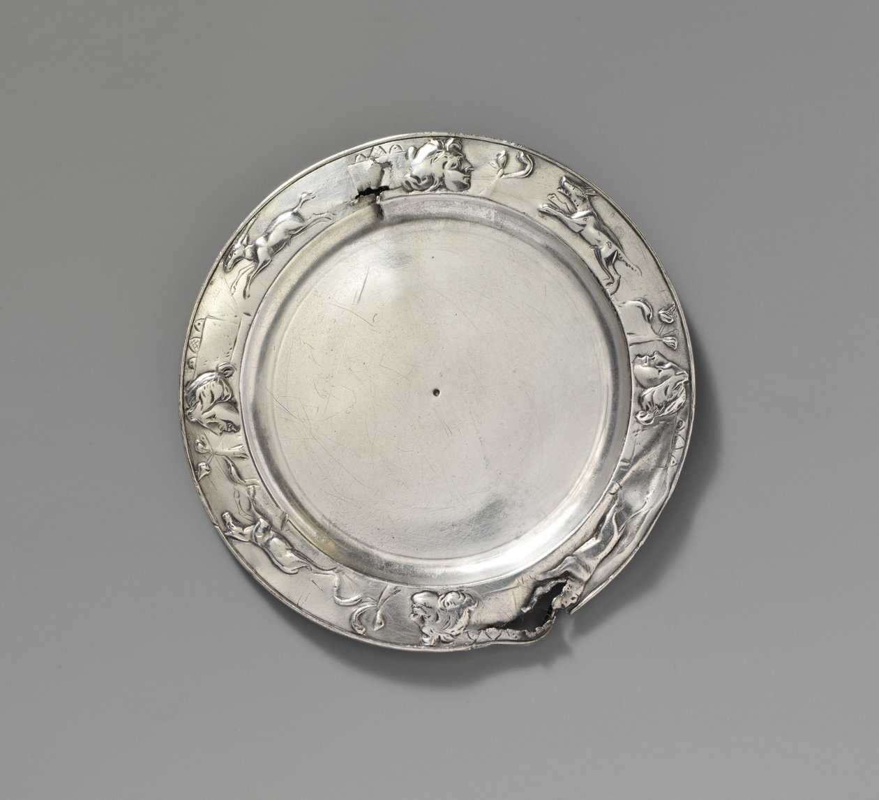 Silver plate by Roman Imperial Period