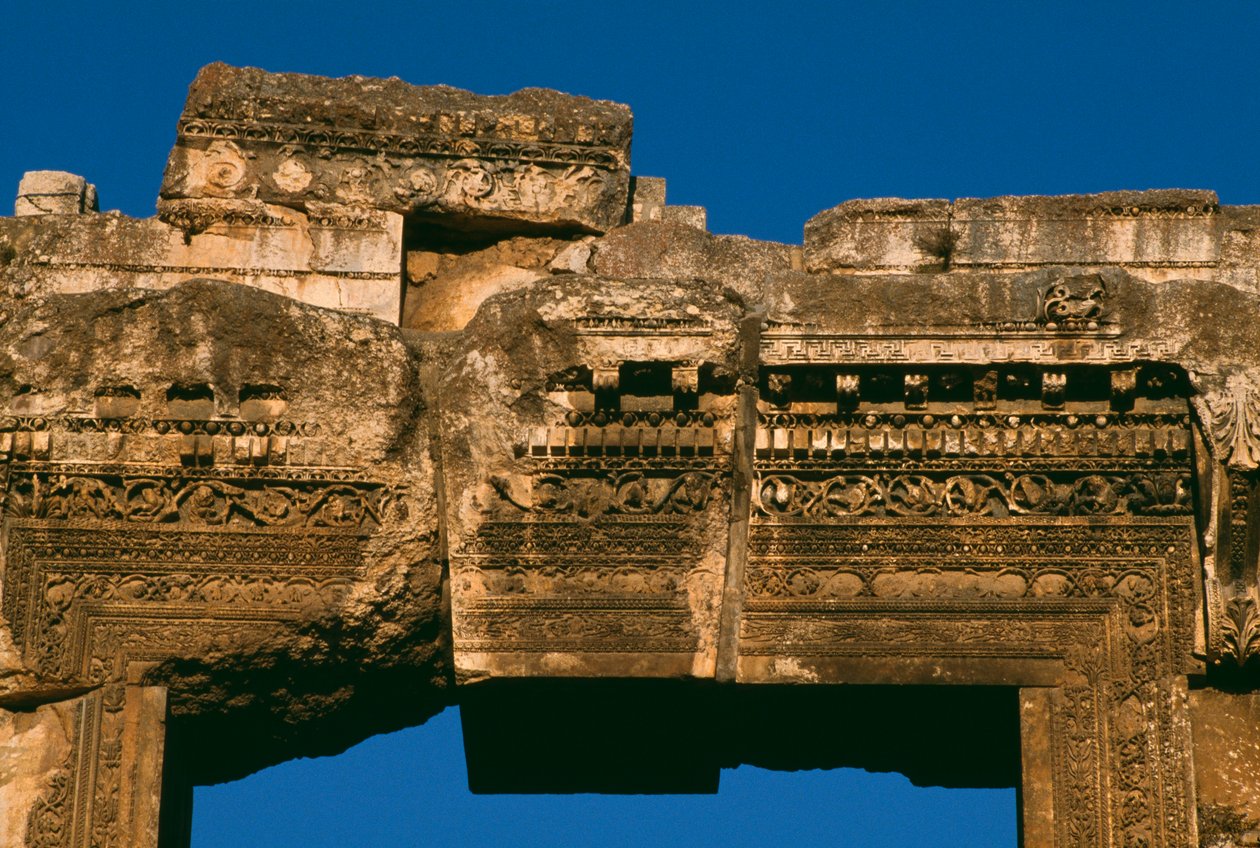 Temple of Bacchus, Door Lintel (detail) by Roman Imperial Period