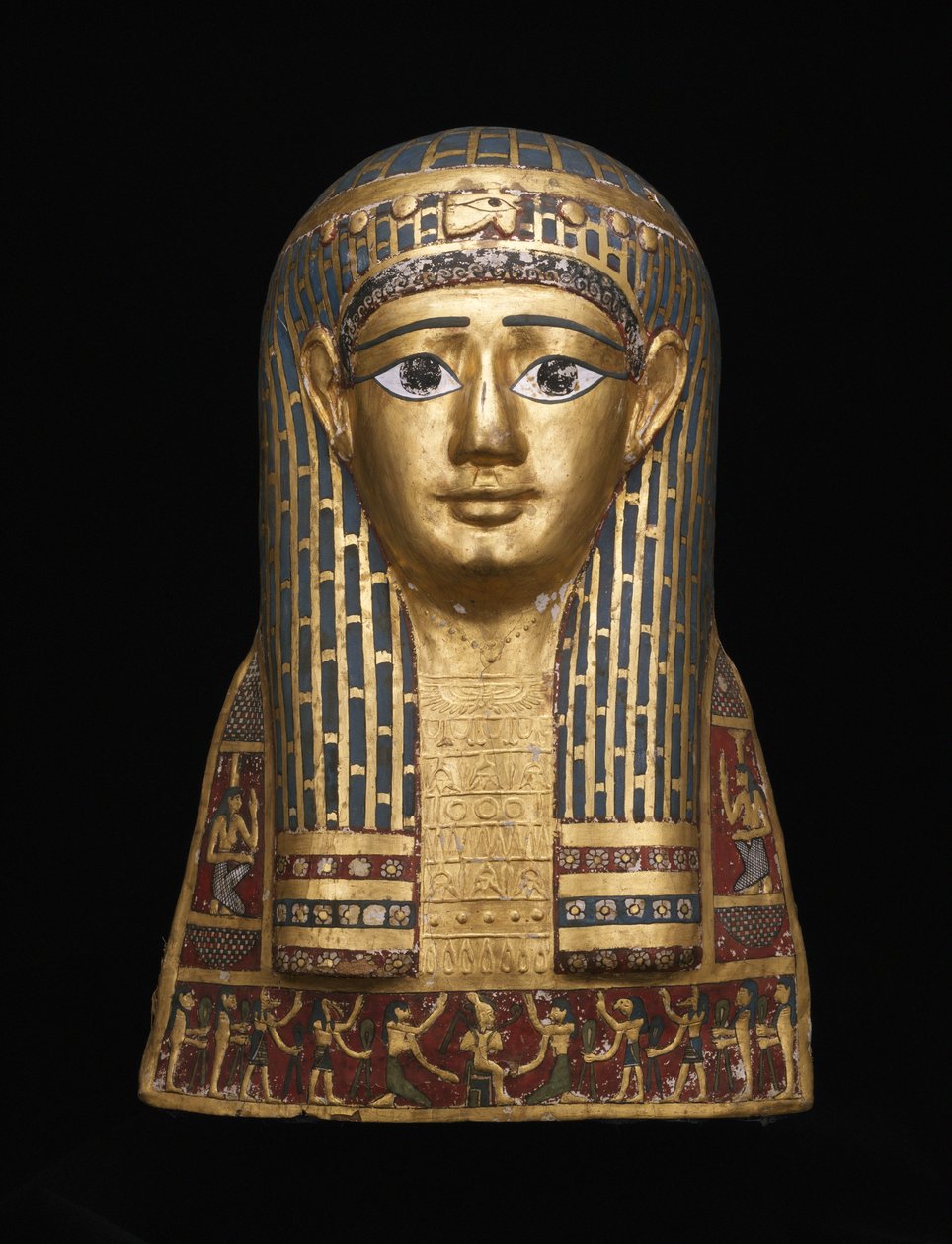 Mummy Head Cover by Roman Period Egyptian