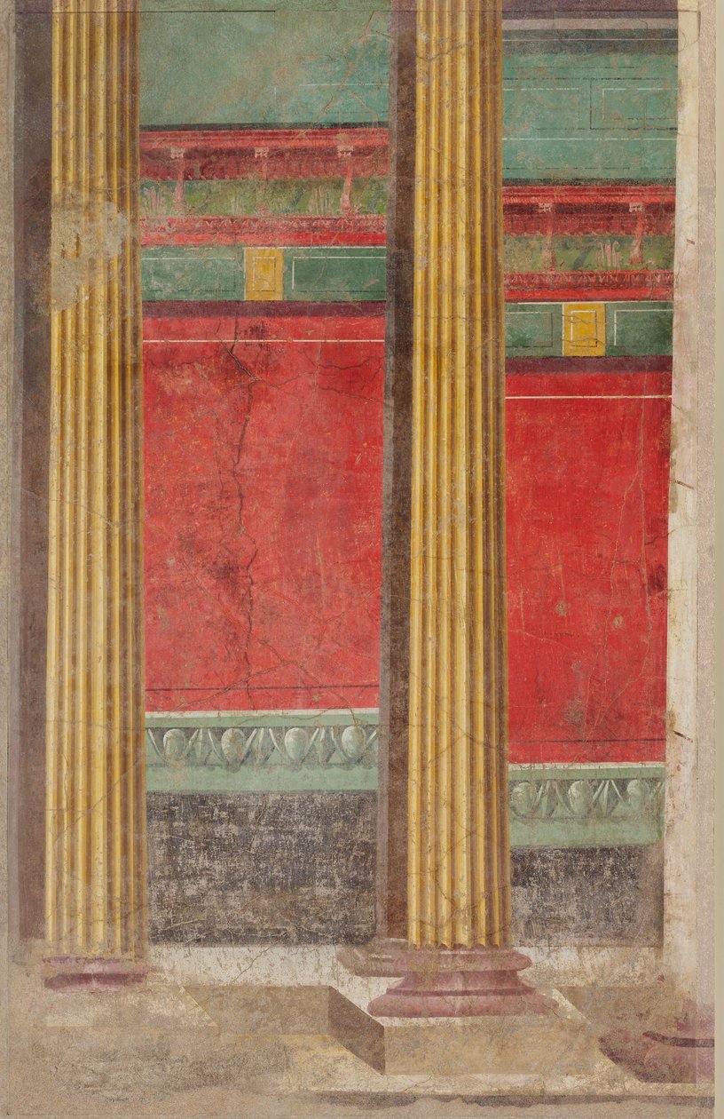 Wall painting from a Villa at Boscoreale by Roman Republican Period