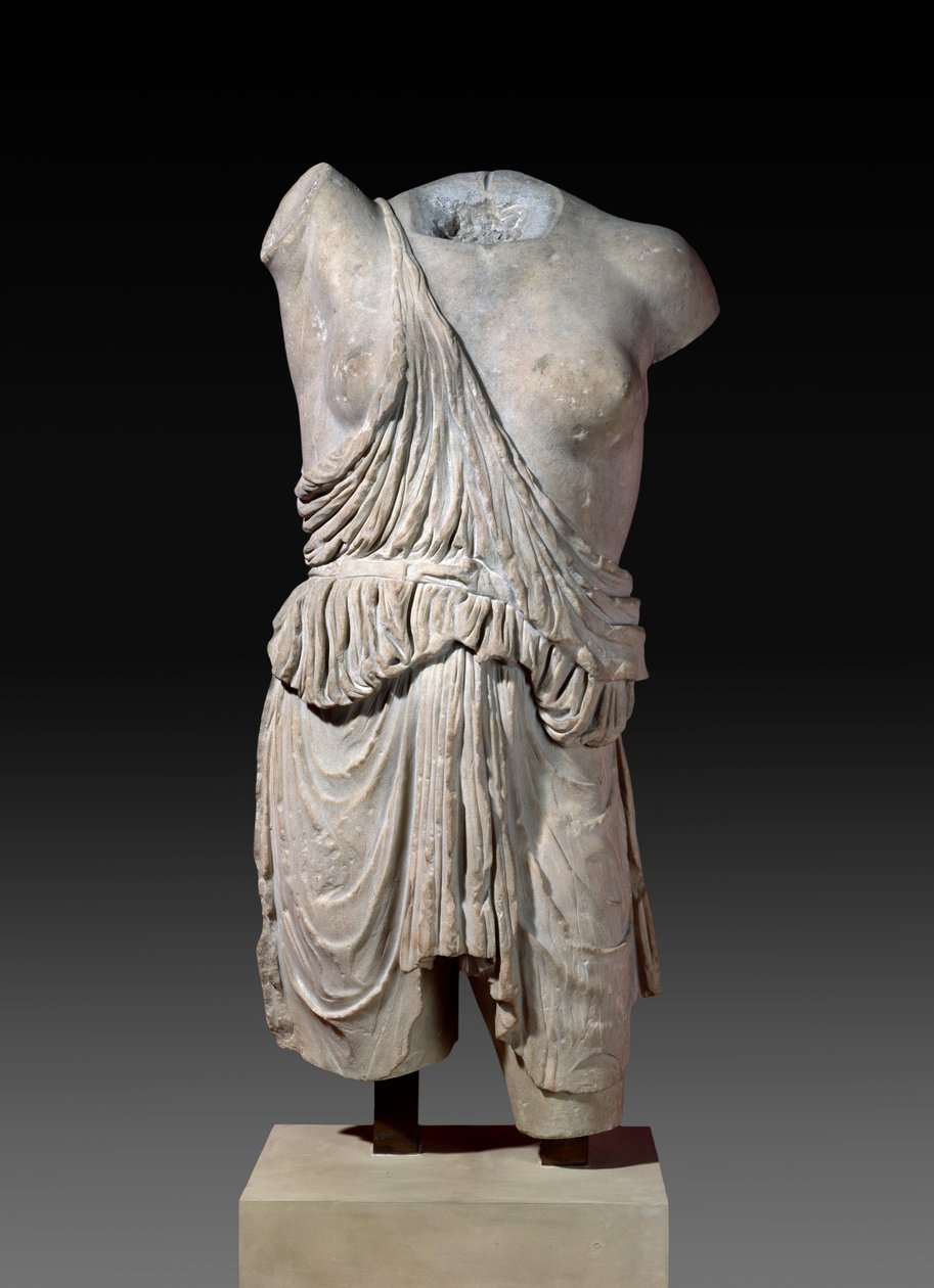 An Amazon, Roman copy of a Greek bronze from c.430 BC by Roman Roman