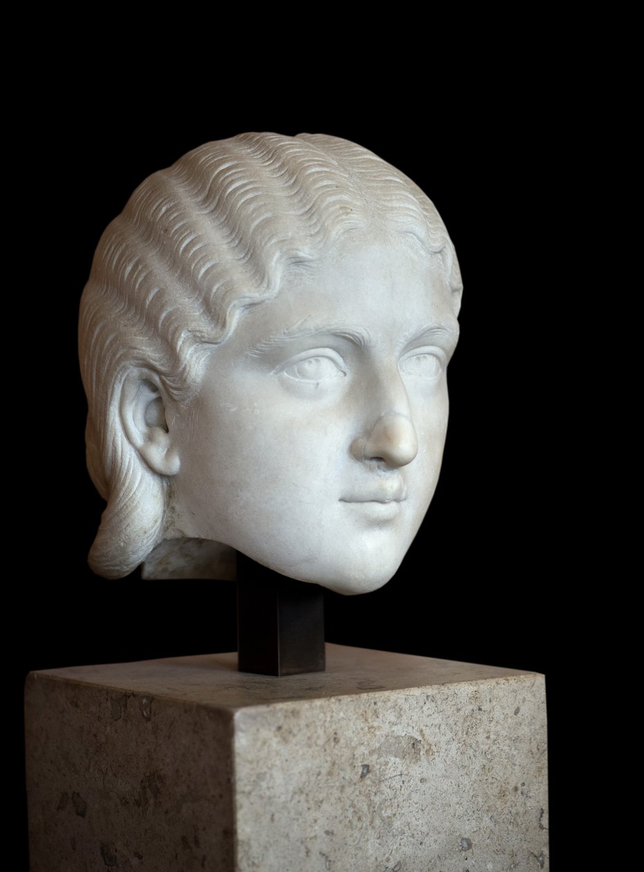 Head of the Empress Barbia Orbiana by Roman Roman