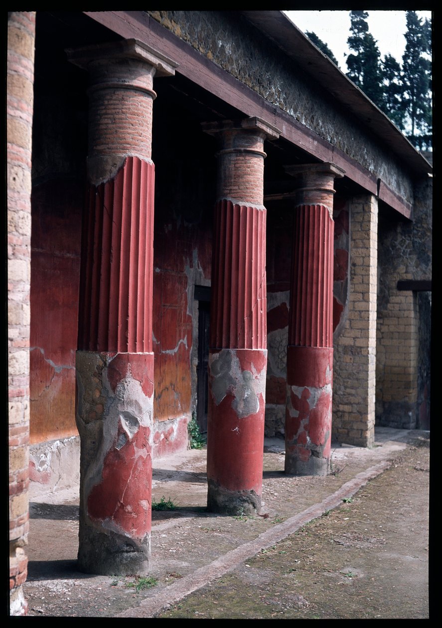 Atrium of Casa Sannitica, 5th century BC-1st century AD by Roman Roman