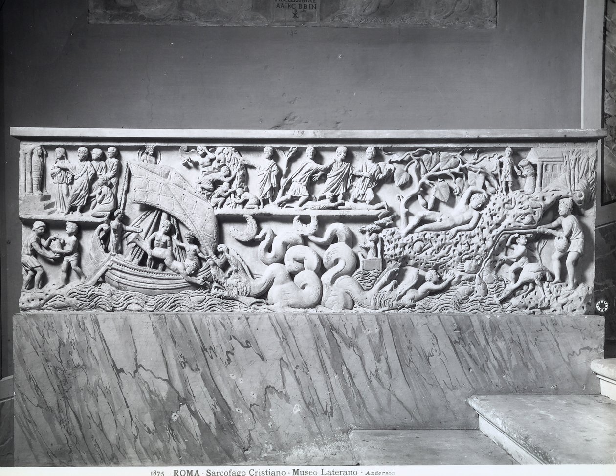 Early-Christian Sarcophagus by Roman Roman