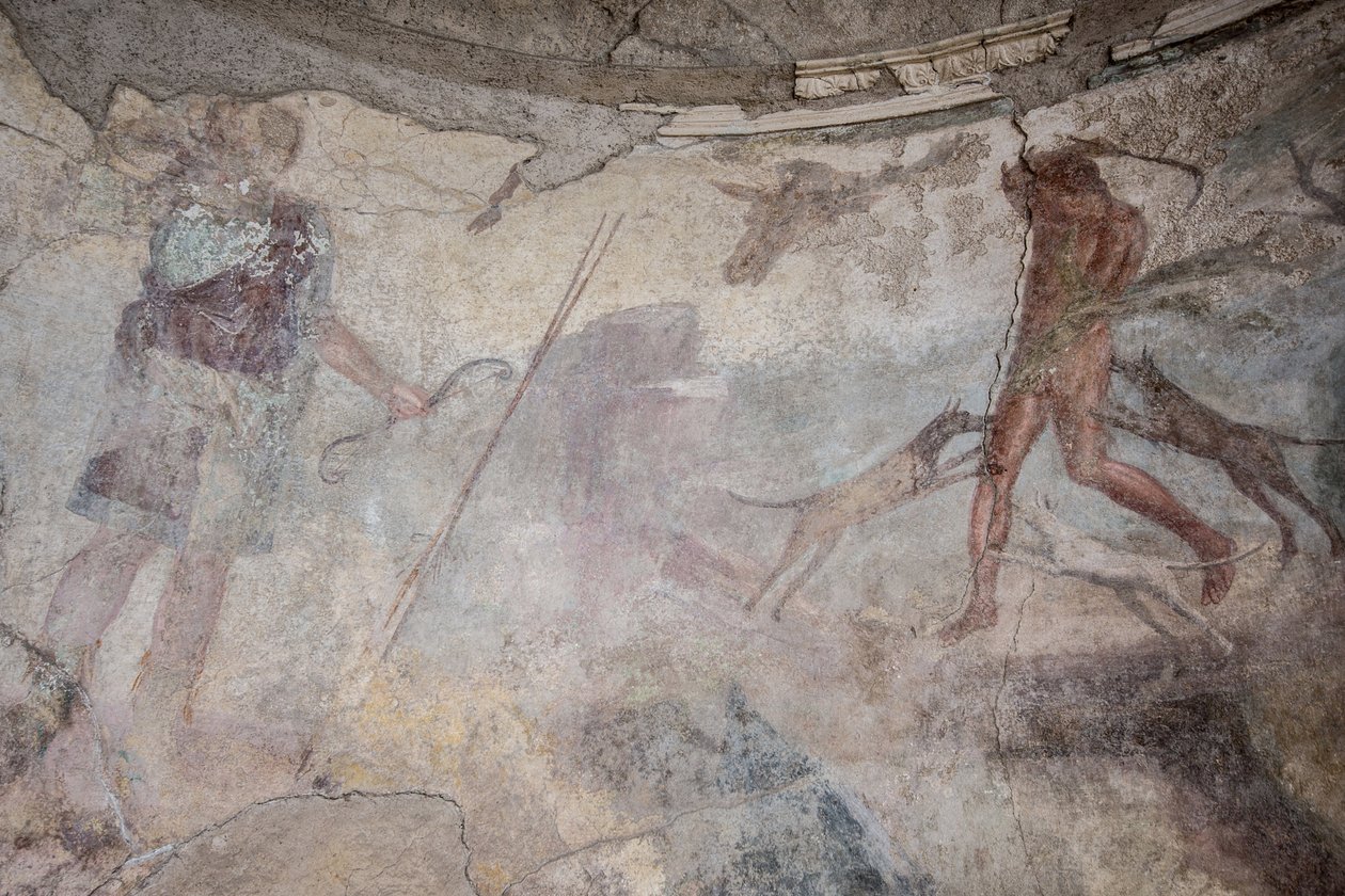 Europe, Italy, Campania, Pompeii, House of Menander by Roman Roman